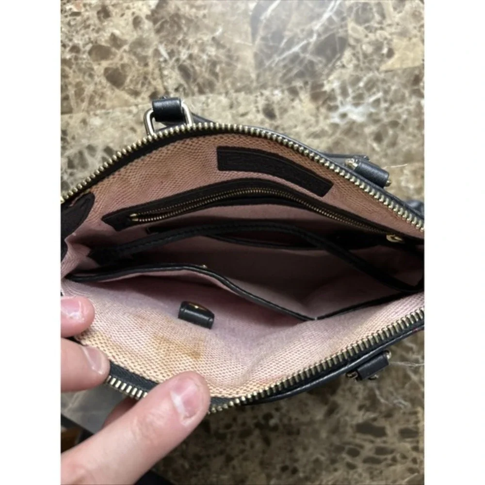 dooney bourke handbags Purse Leather Black‎ Womens